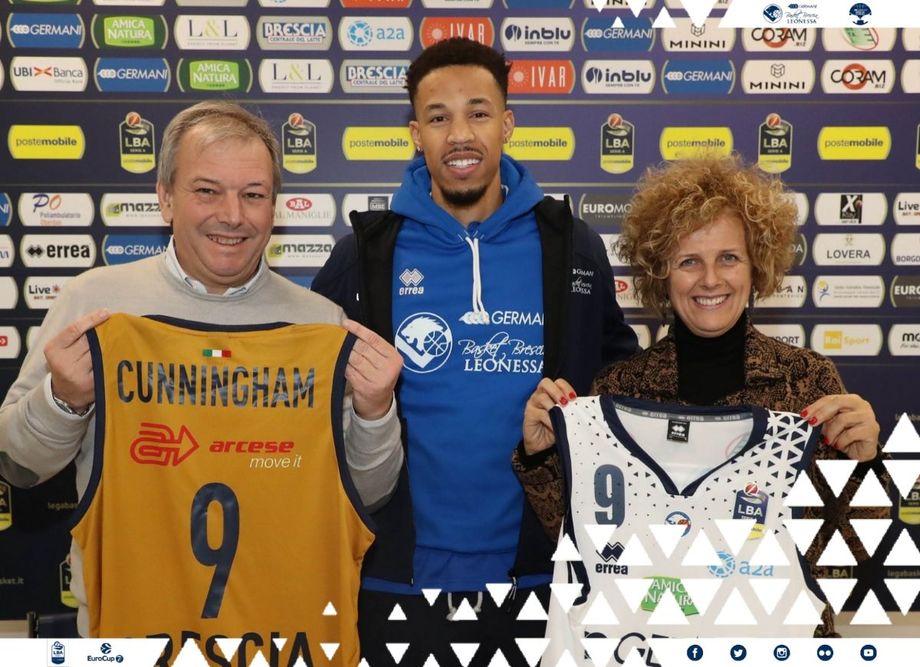 Germani Basket Brescia, Jared Cunningham si presenta: 'Non vedo l'ora di giocare per Brescia'
