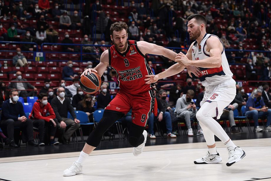 Eurolega: Melli e Rodriguez inarrestabili, A|X Armani Exchange Milano sul velluto contro il Baskonia