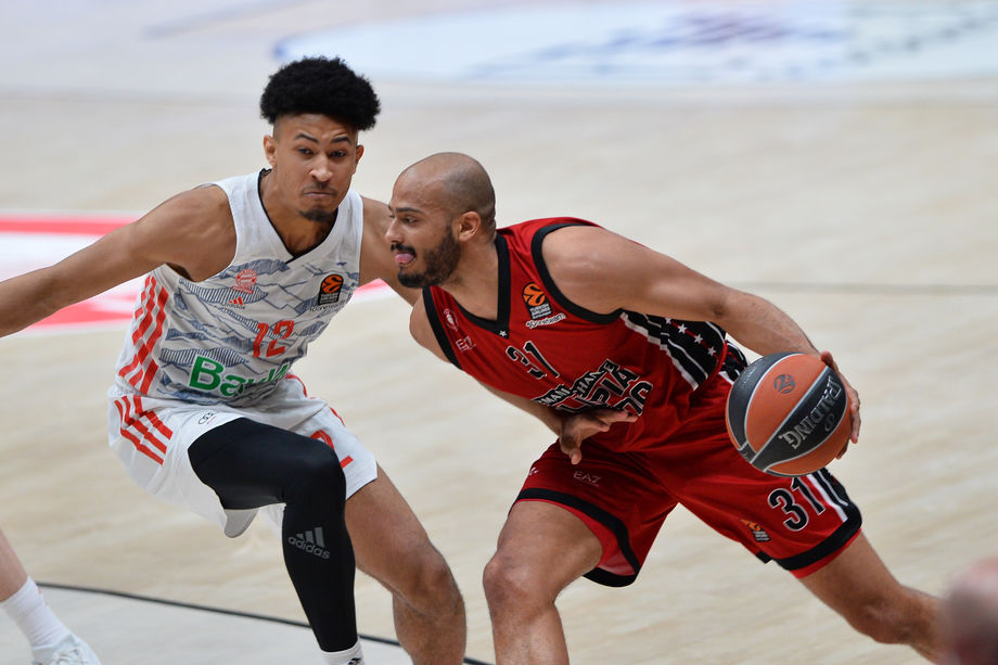 Eurolega: Shields e Melli stendono il Bayern Monaco, l’A|X Armani Exchange Milano avrà il fattore campo nei playoff