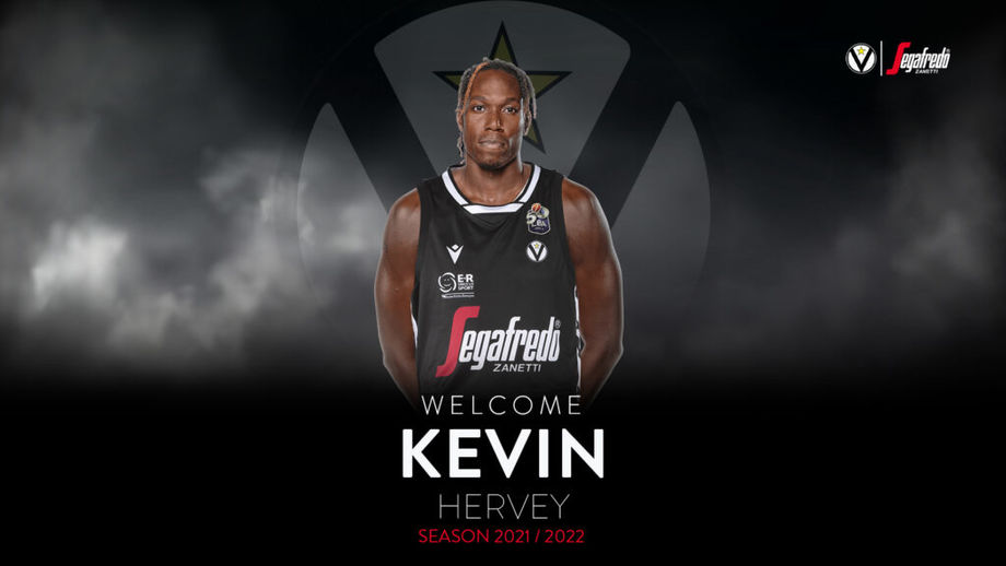 Virtus Segafredo Bologna, accordo biennale con l'ala pivot Kevin Hervey