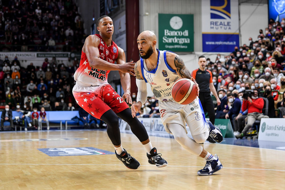 David Logan, mancano 21 punti per superare Drake Diener come miglior realizzatore di Sassari nei playoff