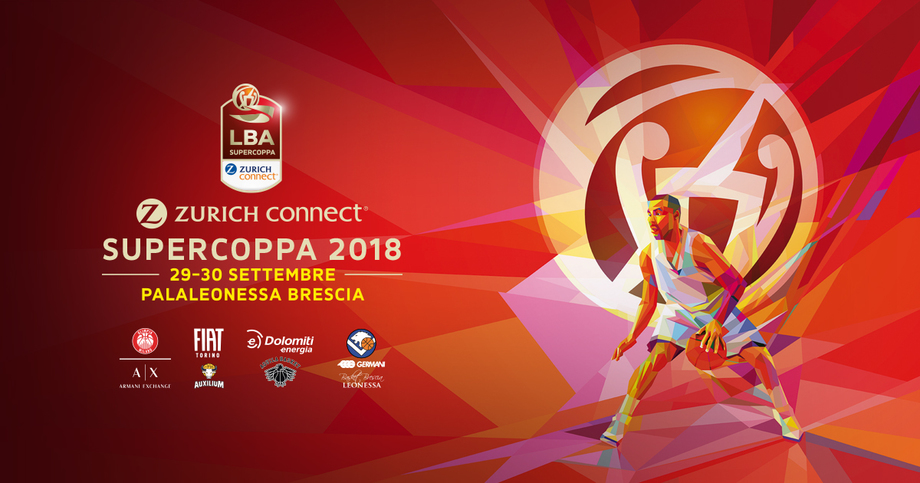 Zurich Connect Supercoppa 2018: l'Mvp sarà votato su Instagram