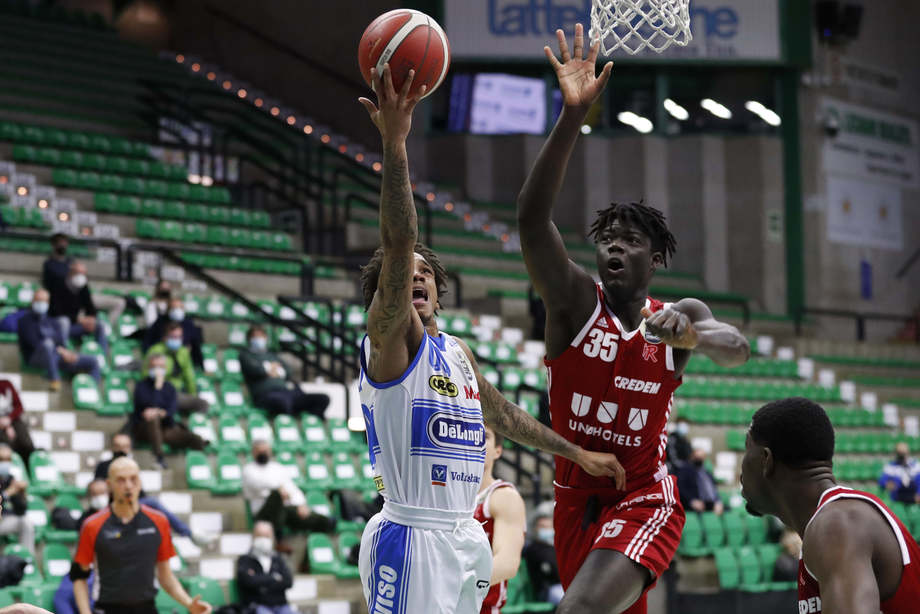 Serie A UnipolSai: la De'Longhi Treviso batte nel finale la UNAHOTELS Reggio Emilia