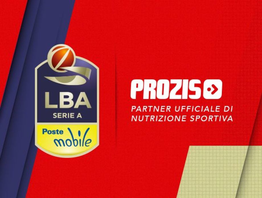 Prozis rinnova e sarà ancora l’Official Nutrition Partner della LBA 