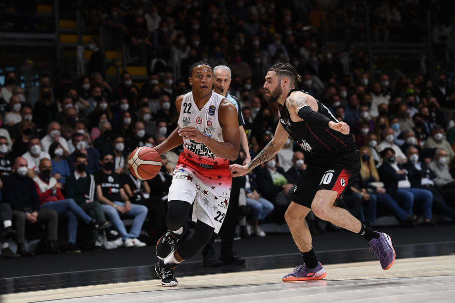 Virtus Segafredo Bologna – A|X Armani Exchange Milano, si affrontano le due migliori squadre per valutazione media (rispettivamente 106.3 e 100.8)