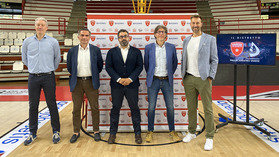 Pallacanestro Varese, al via la collaborazione con Italian Districts