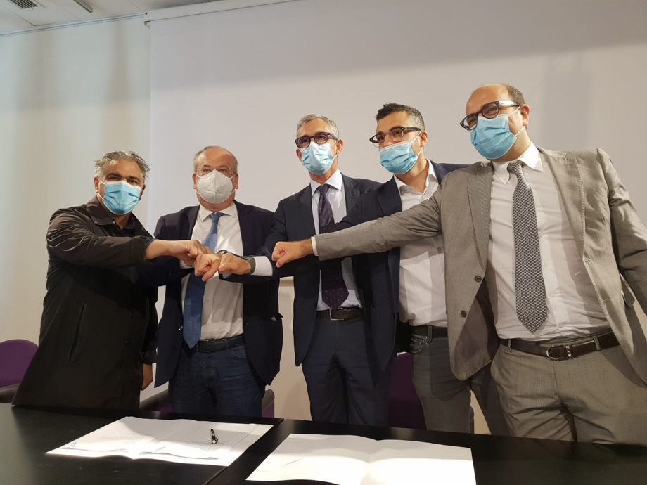 Brindisi, firmata la convenzione per la New Arena