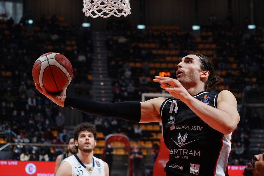 Bertram Tortona, i 21 punti segnati contro la Fortitudo sono il nuovo ‘high’ personale di Mascolo in Serie A