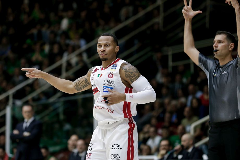In gara4 Curtis Jerrells ha superato quota 1.000 punti con la maglia dell'Olimpia Milano