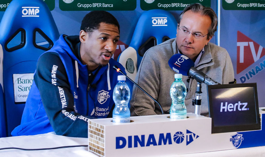 Banco di Sardegna, ecco Robinson:  "Pronto a dare il mio contributo per ritrovare la vittoria"