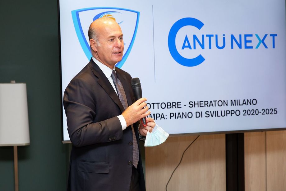 Cantù, presentato il piano di sviluppo pluriennale che ha al centro il nuovo palasport. Gandini: 'Importante messaggio di fiducia in un momento difficile'
