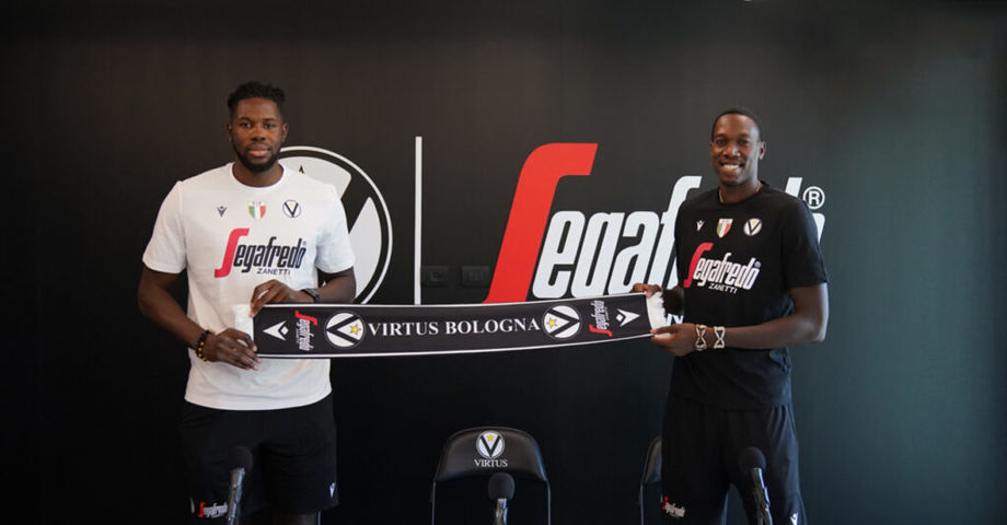 Virtus Segafredo Bologna, presentati Jaiteh e Harvey: 'Club di campioni, bello farne parte'
