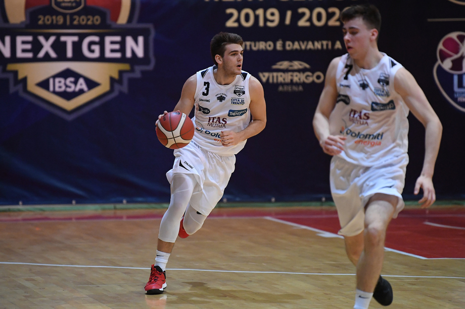 IBSA Next Gen Cup, tutto facile per Trento: 71-60 su Pesaro