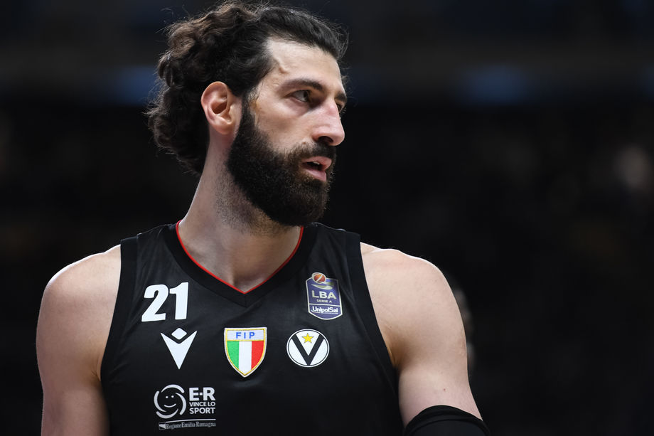 Virtus Segafredo Bologna, per Shengelia recupero in 10 giorni