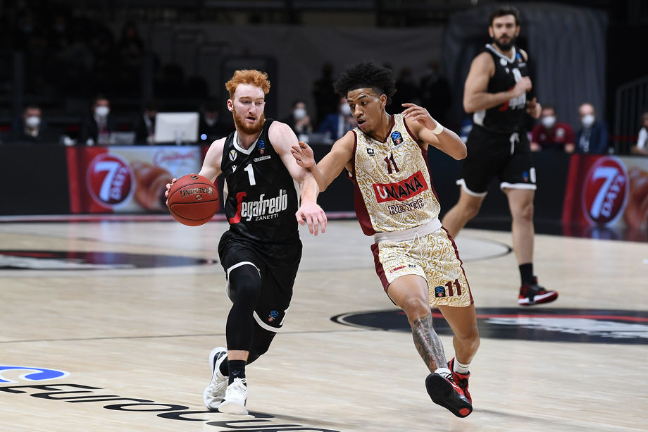Il ritorno di Mannion in Virtus Segafredo Bologna - Nutribullet Treviso sabato alle 20 su Eurosport 1