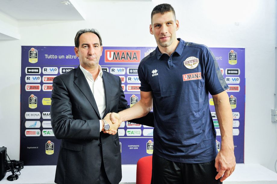 Umana Reyer Venezia, ufficiale l'ingaggio del pivot Gašper Vidmar