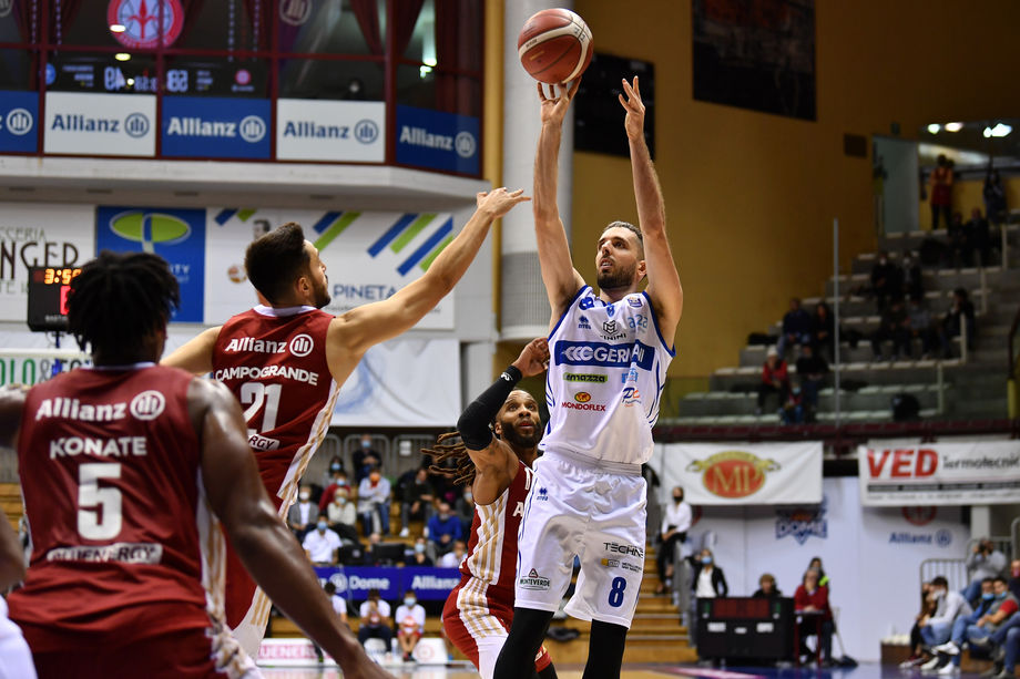 Germani Brescia - Allianz Trieste apre la 20ª giornata sabato alle 20 su Eurosport 2: Della Valle a -6 dai 2.500 punti in Serie A