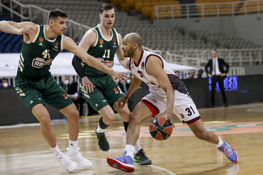 Eurolega: A|X Armani Exchange Milano si ferma dopo un supplementare in casa del Panathinaikos
