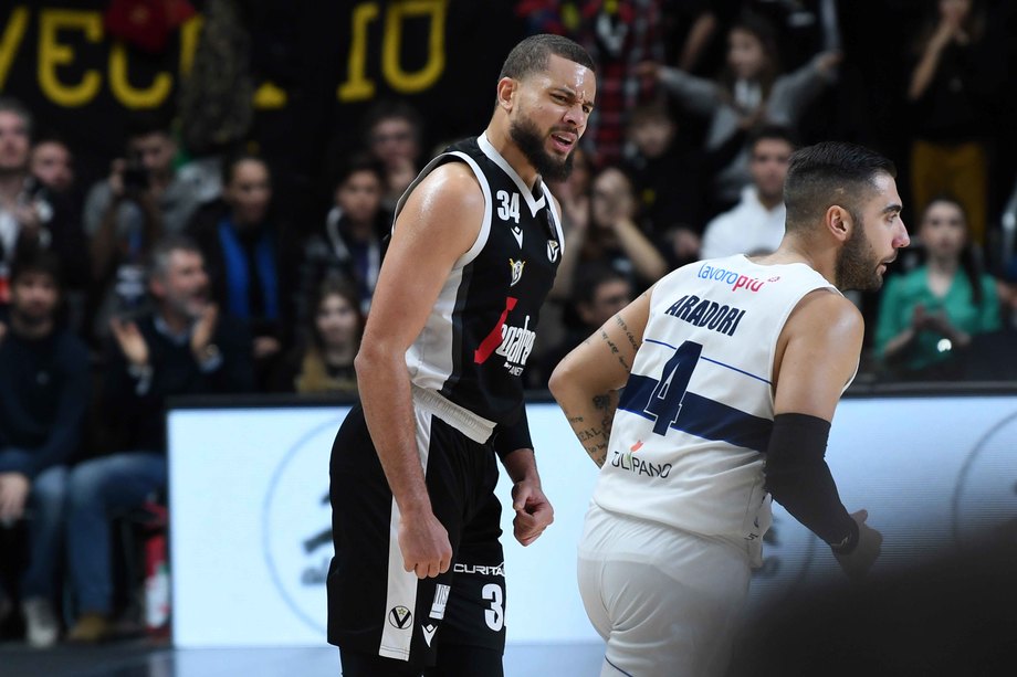 La Segafredo Virtus domina il derby di Bologna: oggi le altre gare con posticipo a Treviso il 27