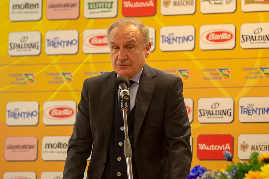 Petrucci confermato Presidente della Fip. Casarin vice presidente, Messina alla guida del CNA