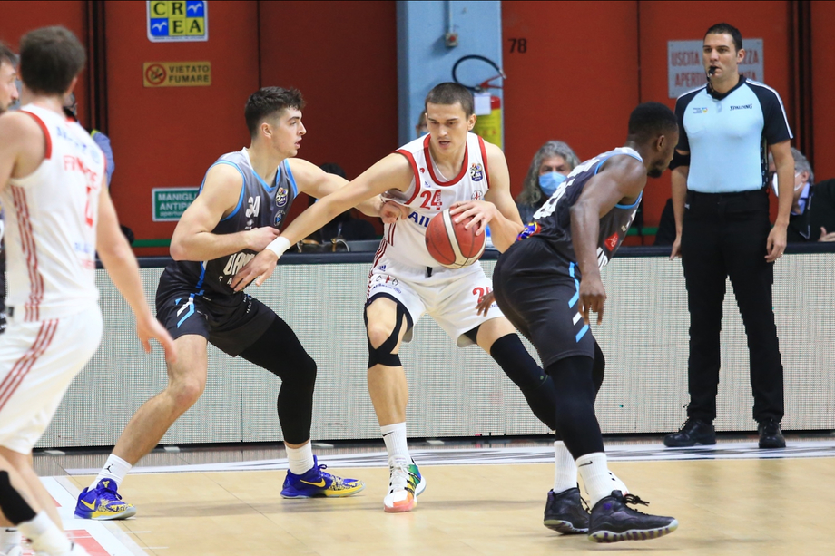 Allianz Pallacanestro Trieste, Grazulis si conferma e realizza la sua miglior prova al tiro (77.8% e 7 tiri da 2 segnati)