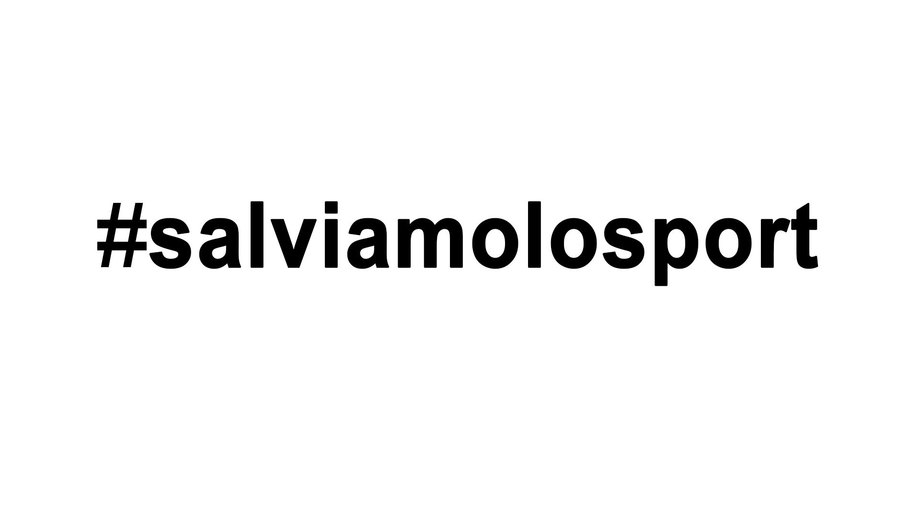 Il Natale più buio dello sport italiano: Al via la campagna #salviamolosport