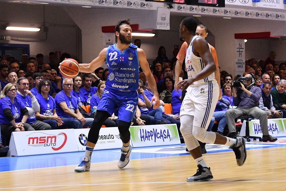 Banco di Sardegna in semifinale con la miglior prova nel tiro da 2 della stagione. La crescita di Gentile, da 3 gare in doppia cifra  raddoppiando la sua media punti (12)