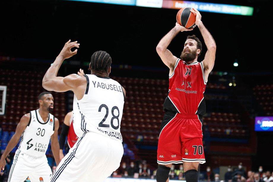 Eurolega, Olimpia Milano a punteggio pieno: difesa ed energia per battere l'Asvel