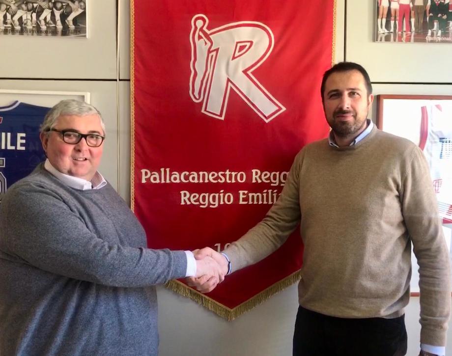 Stefano Pillastrini è il nuovo allenatore della Grissin Bon Reggio Emilia