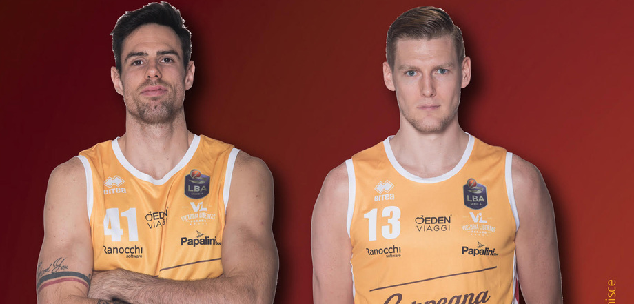 Carpegna Prosciutto Basket Pesaro, alla scoperta di Simone Zanotti e Clint Chapman
