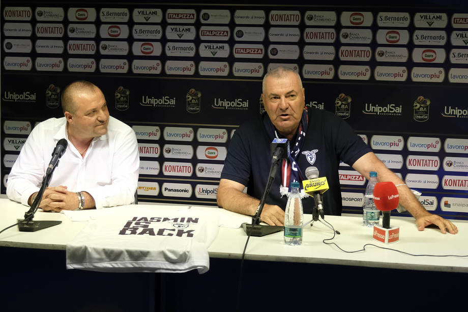 Fortitudo Lavoropiù Bologna, presentato coach Repesa: 'Passo dopo passo cercheremo solidità per lavorare bene'