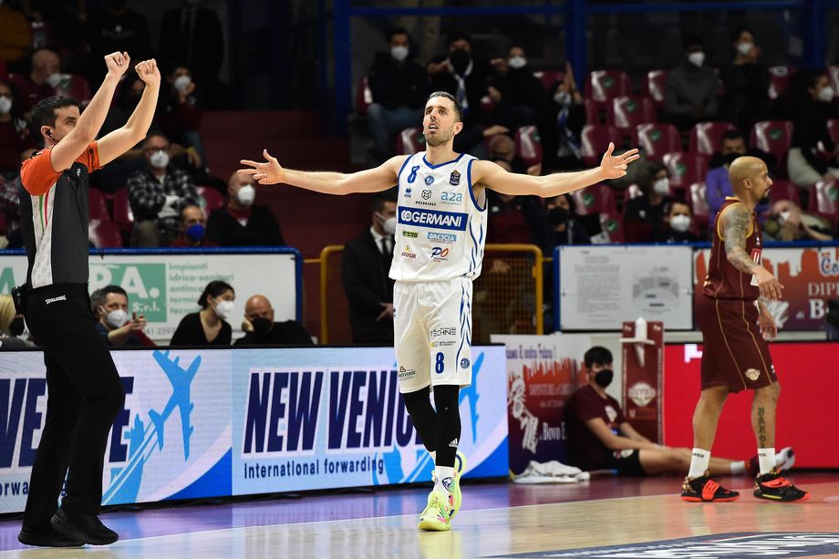 Germani Brescia, Della Valle diventa l’unico giocatore del campionato ad aver siglato almeno 10 punti in ognuno dei 17 turni disputati